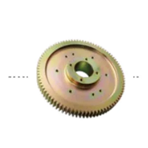Precision finished steel gear component